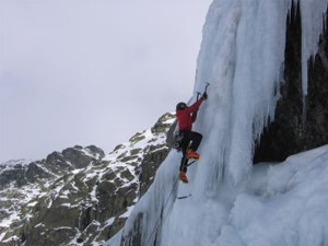 Escalada hielo