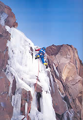 Escalada hielo