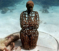 Escultura submarina