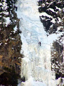 Cascada de las bordas en Bielsa