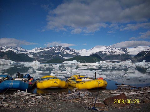 Rafting en Alsek