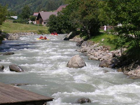 Rafting río Noce, Val di Sole, Italia