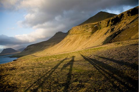 Espectacular paisaje en Islandia