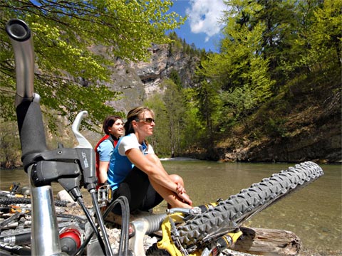 Rutas en bicicleta en el Tirol