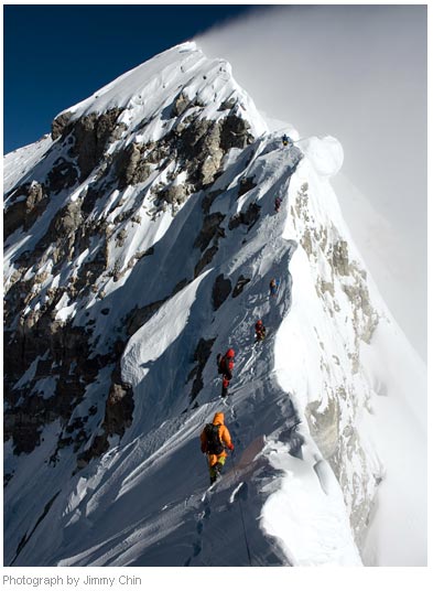 Alpinismo y escalada en el Everest