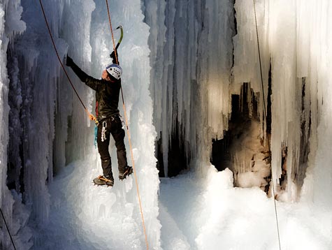 Escalada en hielo en Ouray