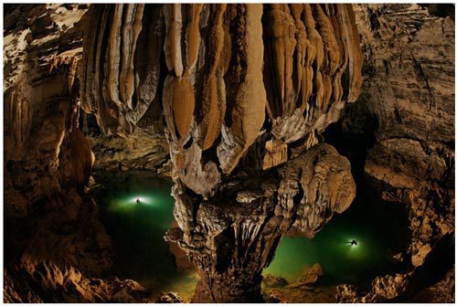 Exploración de cuevas subterráneas en Vietnam