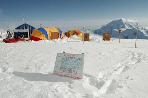 Alpinismo - Campo Base en Denali