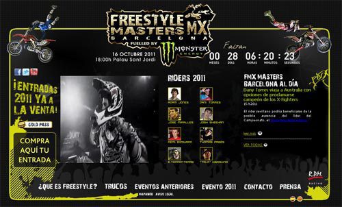 Freestyle Masters MX Barcelona 2011