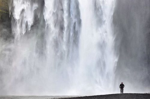 Cascada en Islandia