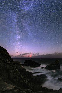 Vía Lactea vista desde Gran Bretaña