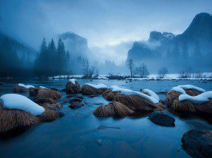 Fondo de pantalla del Río Merced, Yosemite, Estados Unidos
