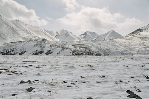 Paisaje en Dyakhtar Tasa (República Sakha - Sajá)