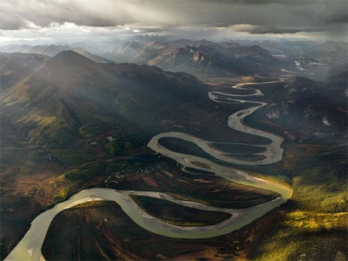 Valle del Río Alatna, Alaska