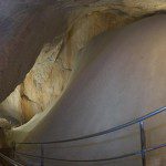 Interior de la cueva de hielo