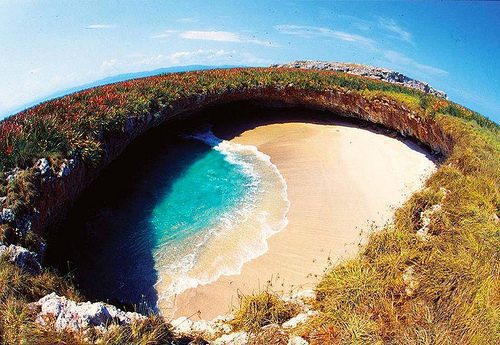 Playa del Amor (Playa en Islas Marieta)