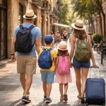 Viajar en familiar por Barcelona