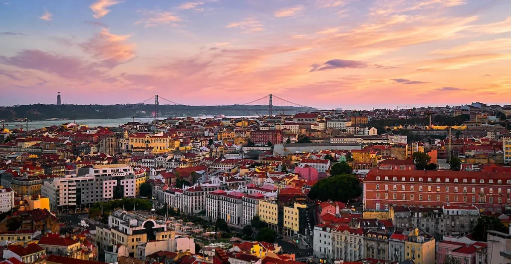 Lisboa al atardecer